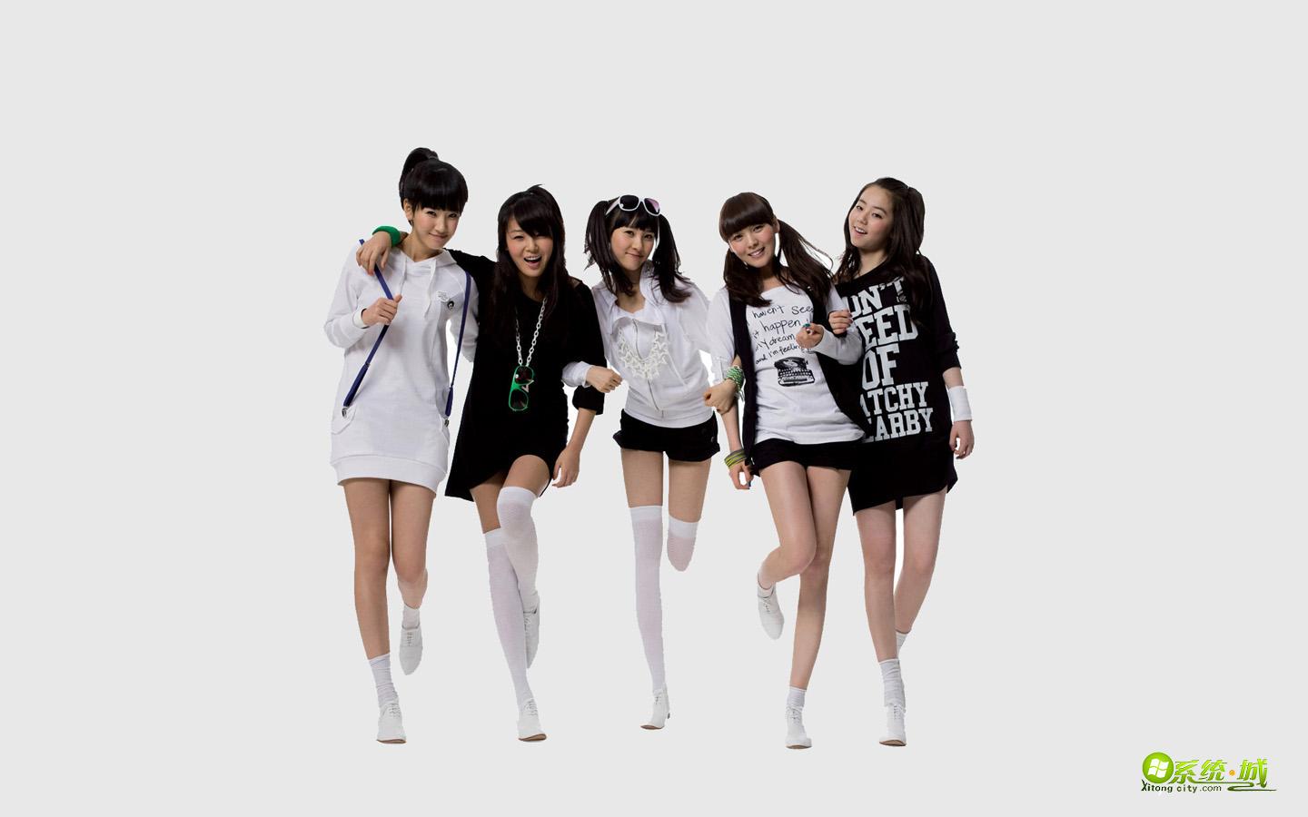 韩国五人女子音乐团体组合Wonder Girls   xp系统主题