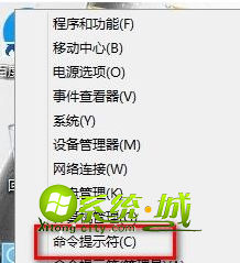输入命令提示符