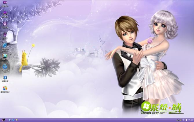 炫舞XP主题壁纸