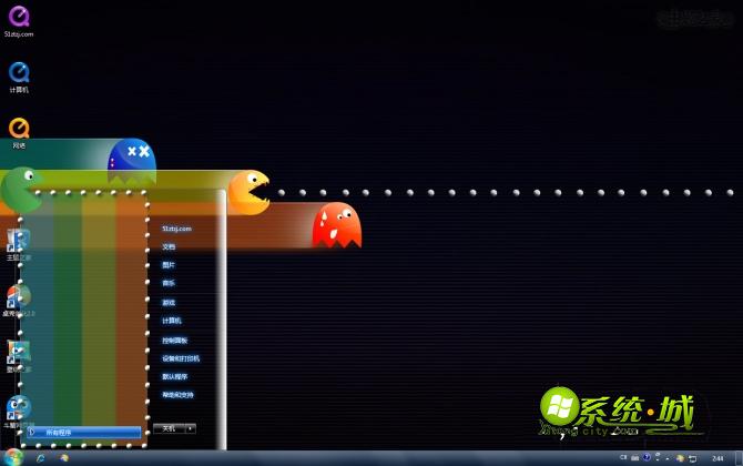 吃豆豆win8桌面主题