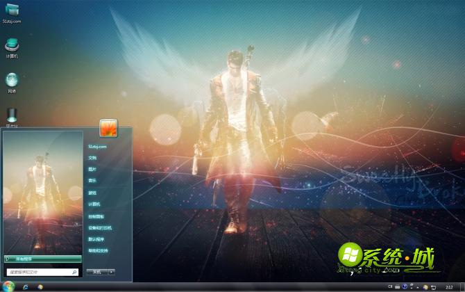 DmC：鬼泣win8桌面主题