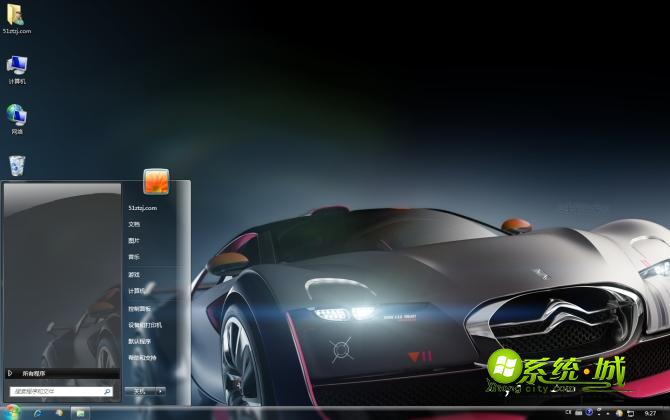 酷炫概念车win8桌面主题