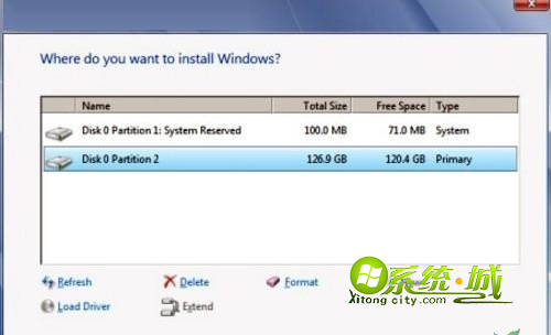 win7系统安装分区