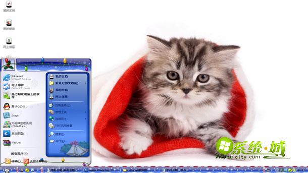 萌猫win8电脑桌面