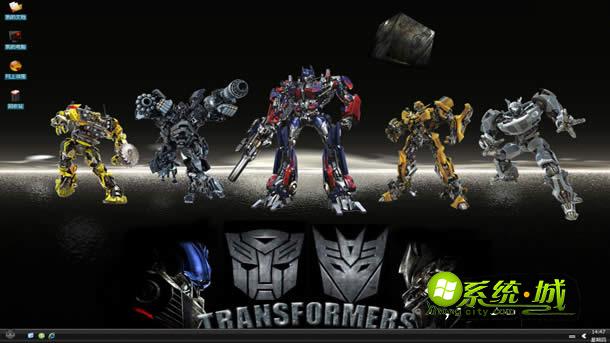 变形金刚win7主题壁纸