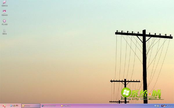 天空xp电脑桌面主题