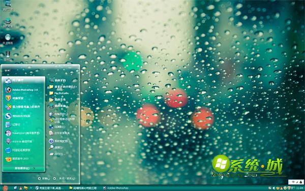 玻璃窗win8系统主题