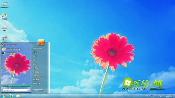 小清新win7电脑主题