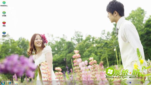 幸福得像花儿win8主题壁纸