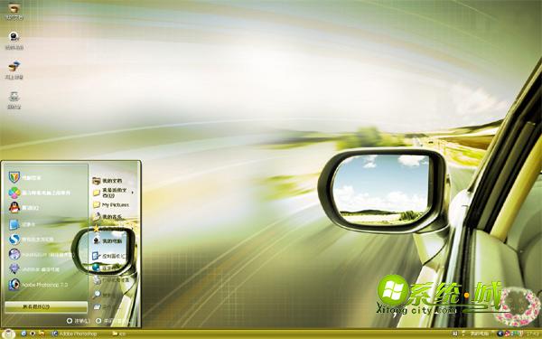 豪华奔驰win8电脑主题