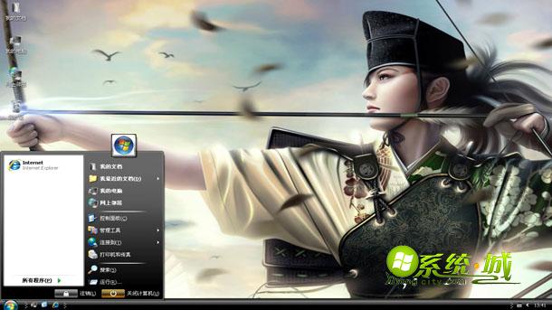 弓箭之手xp主题壁纸