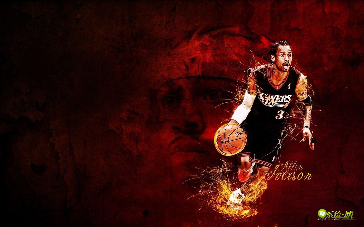 艾弗森win8桌面主题