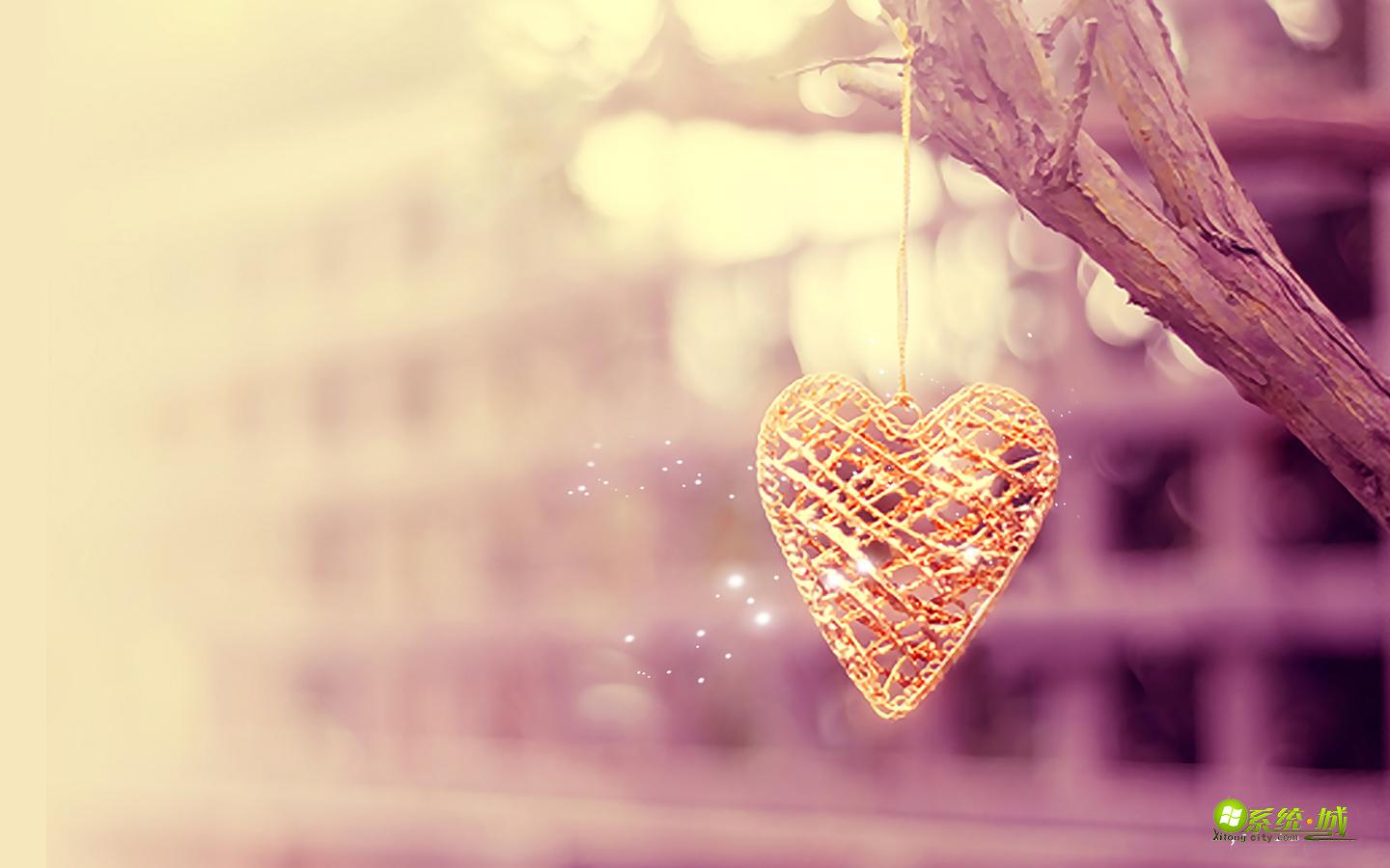 闪耀的心win8系统主题