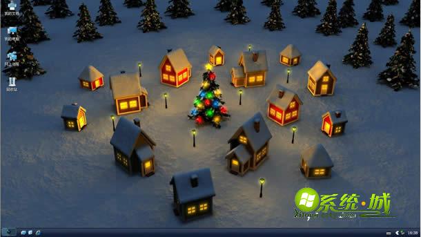 惊喜圣诞xp电脑主题