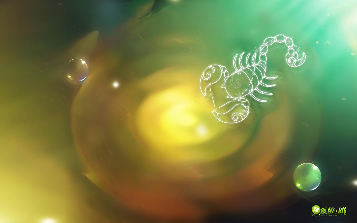 神秘天蝎xp电脑主题