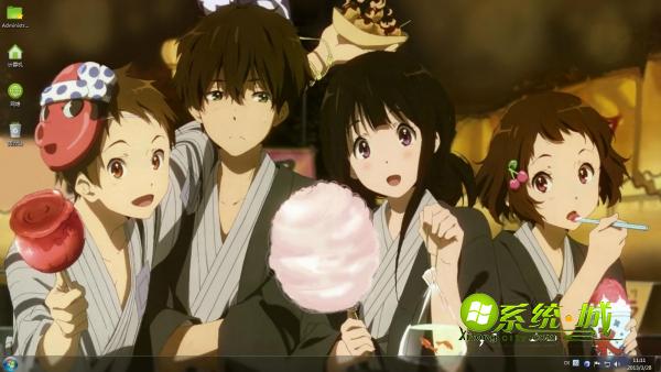 冰果人物win7电脑高清主题