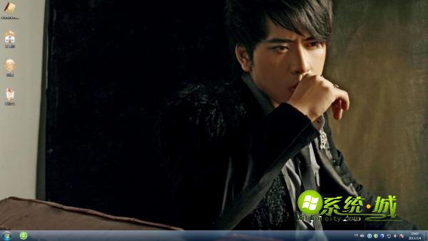 好男儿翩翩佳公子扎西顿珠win7桌面主题