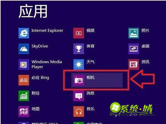 找到“相机”应用