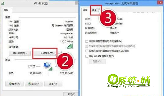 切换到“安全”选项