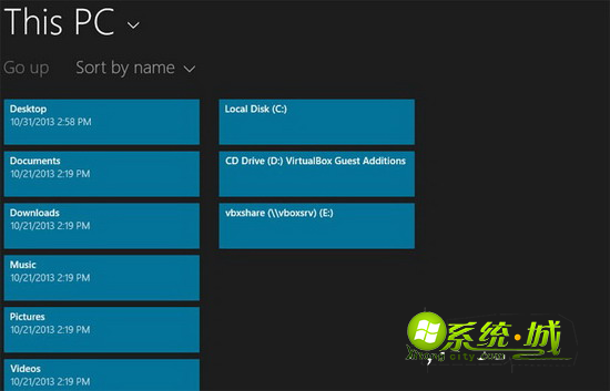 在Modern UI下不能拷贝文件
