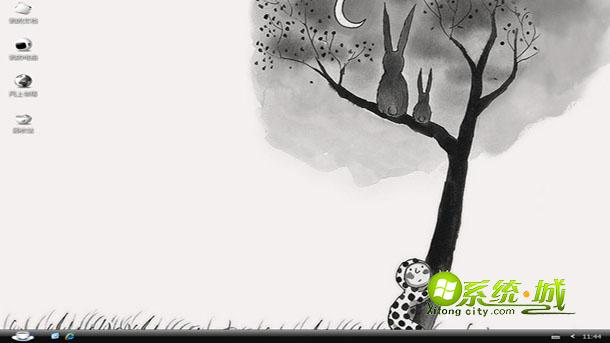 几米漫画作品插图电脑主题xp主题