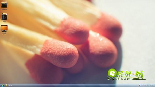 幸福火柴WIN7电脑主题