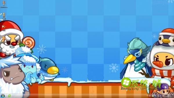 腾讯小游戏洛克王国win7电脑主题