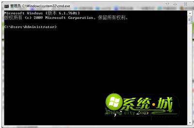窗口中输入命令符