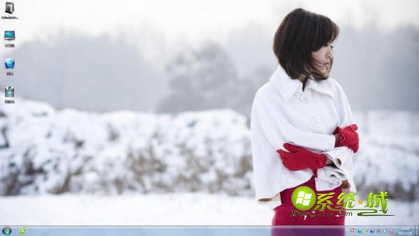 胡灵win7桌面主题