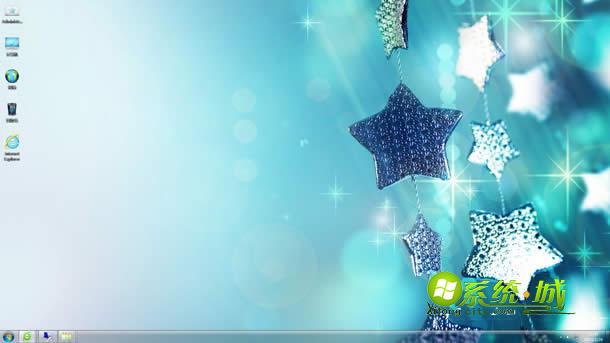 唯美闪星win7系统桌面主题下载