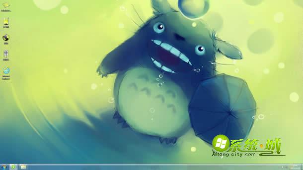 宫崎骏龙猫win7系统电脑主题下载