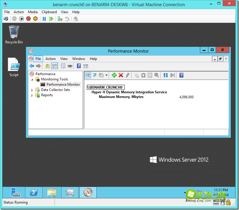 性能计数器来查看