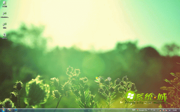 春意暖阳win7系统电脑主题