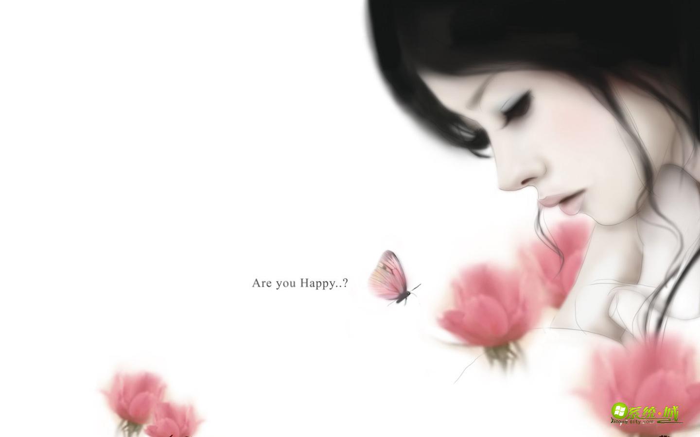 粉色伤感xp系统主题