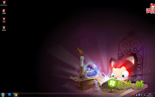 阿狸的图片win7主题