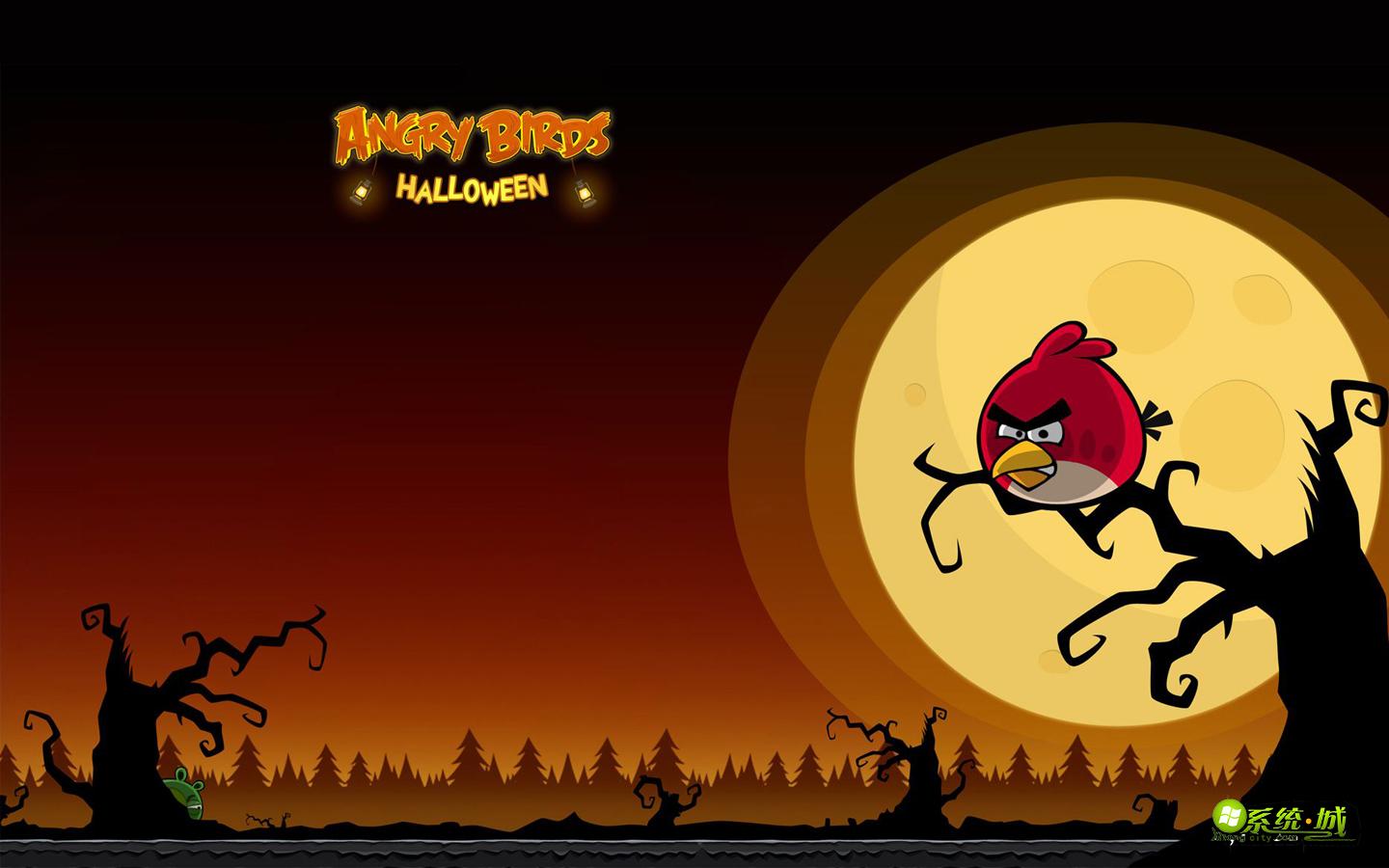 愤怒的小鸟游戏xp系统主题