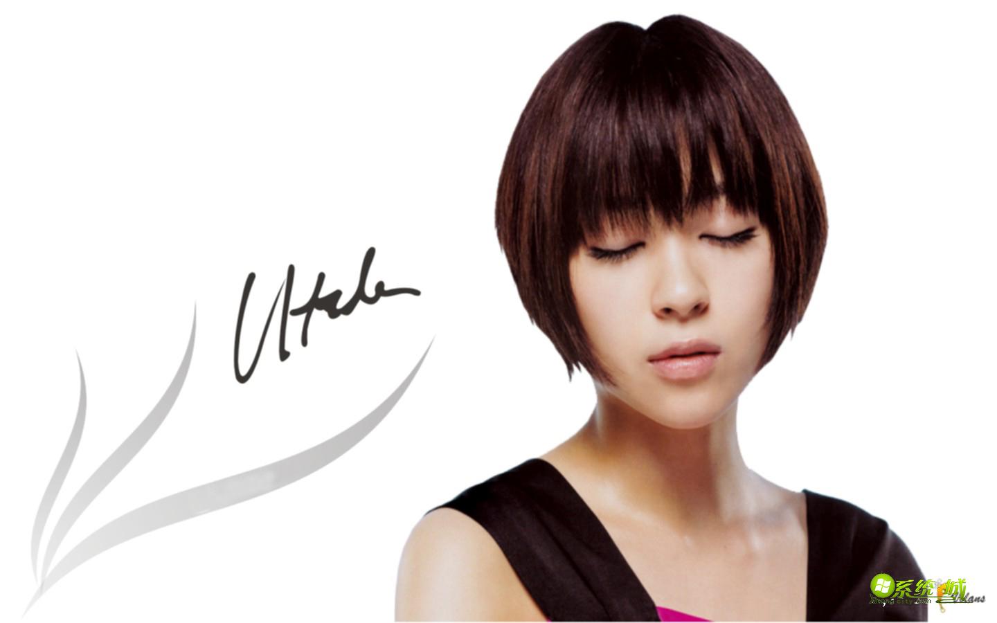 宇多田光歌手xp系统主题桌面