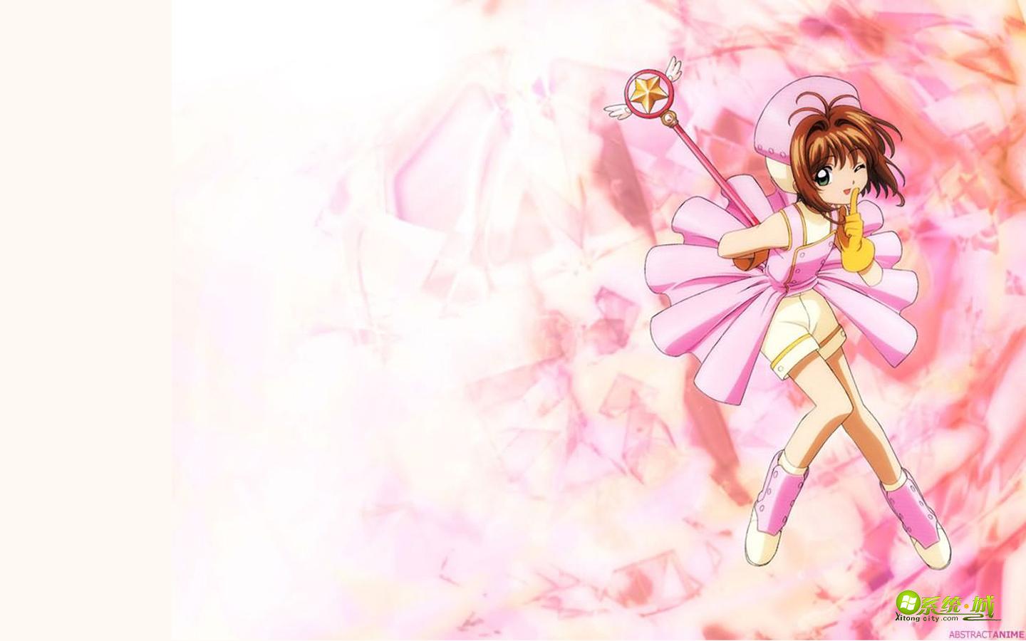 百变小樱xp主题桌面