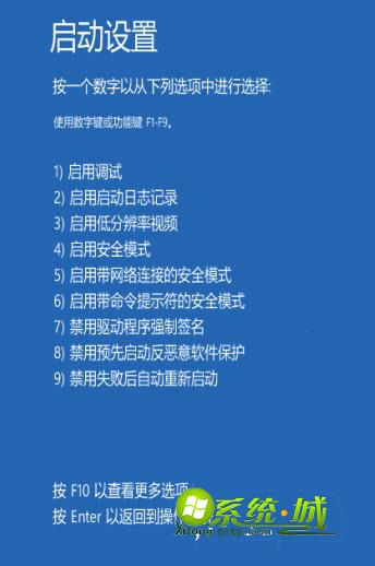 通过按数字键选择对应的安全模式进入