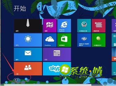 切换到开始屏幕