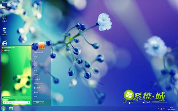 魅蓝花影唯美win7电脑主题