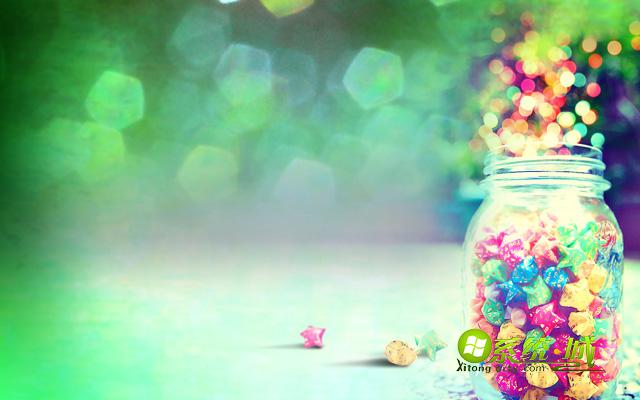 瓶装的幸运星xp系统主题