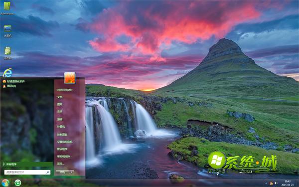 青山柔水风景win7系统主题壁纸