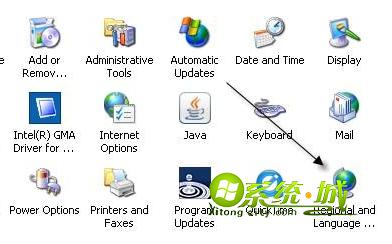 xp英文版无法显示中文解决方法步骤一